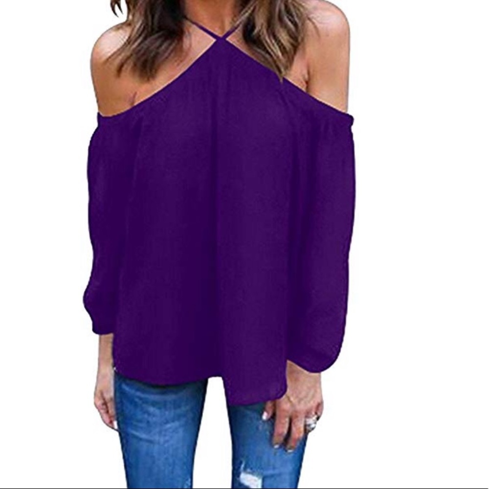 OFF THE SHOULDER BLOUSE TIME AFTER TIME